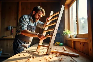 Jak zrobić drabinę drewnianą – kompletny przewodnik DIY