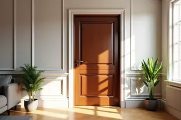 Brązowe drzwi i białe listwy przypodłogowe – kompleksowy przewodnik po aranżacji